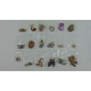 OWL Fashion Earrings Mixed Lot of 18 New Dangle Wood Chrome Beaded